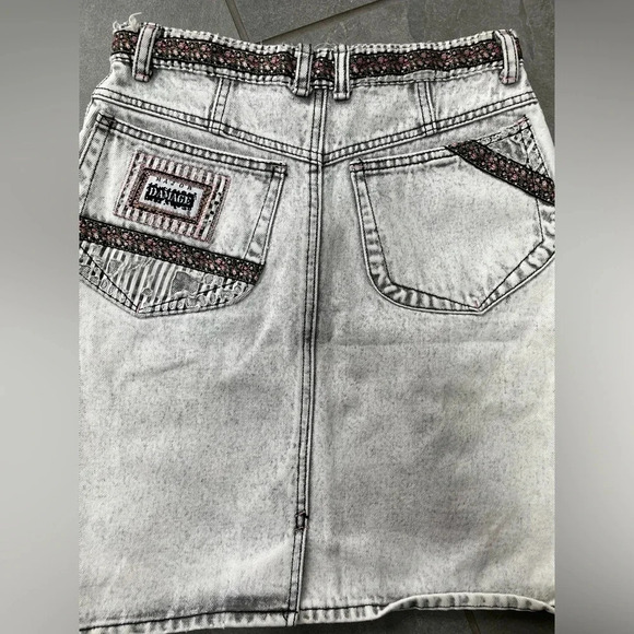 Very Rare vintage Major Damage denim skirt. - Picture 4 of 7